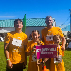 Ben Supporting West Sounds Girls on the Run