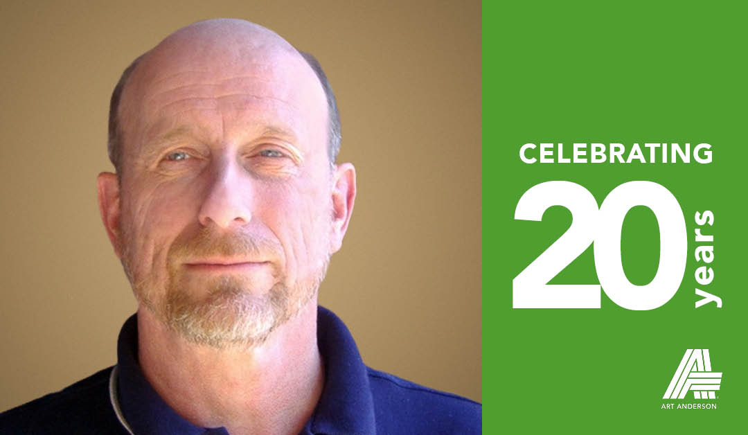 Larry Celebrates 20 Years at Art Anderson
